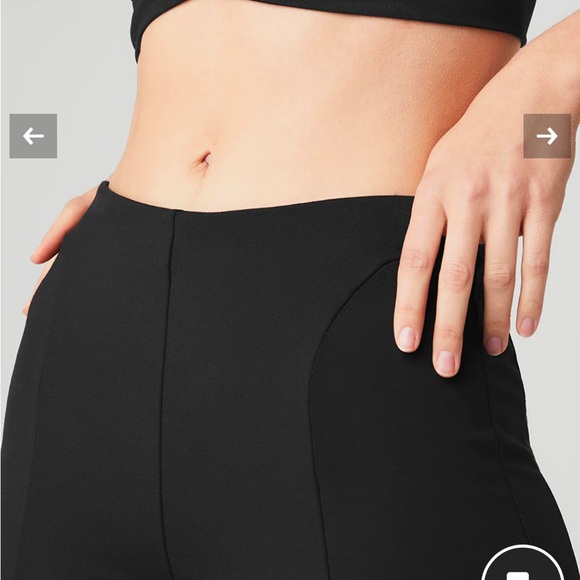 EUC Alo High-Waisted Zip-it Flare Legging Sz M - Picture 5 of 11